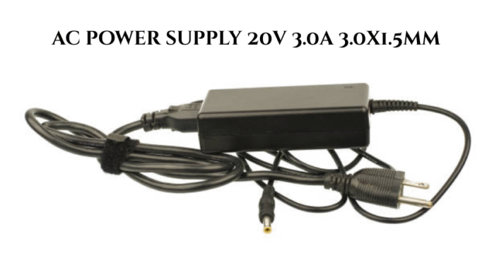 AC Power Supply 20V 3.0A 3.0x1.5mm